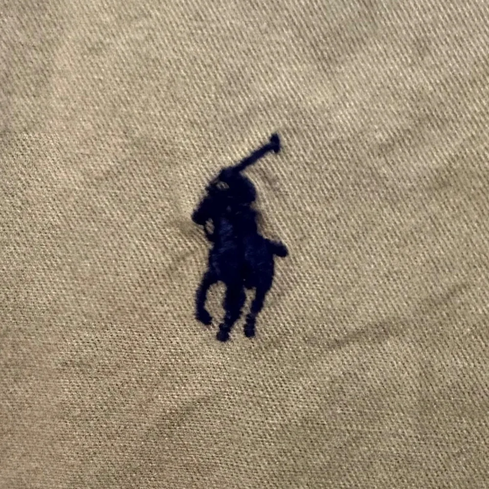 Ralph Lauren Men's Blaire Tan Long Sleeve Button Down Shirt, Size XL - Picture 3 of 10